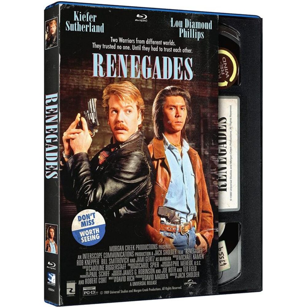 Renegades (Retro VHS Packaging)  BLU-RAY